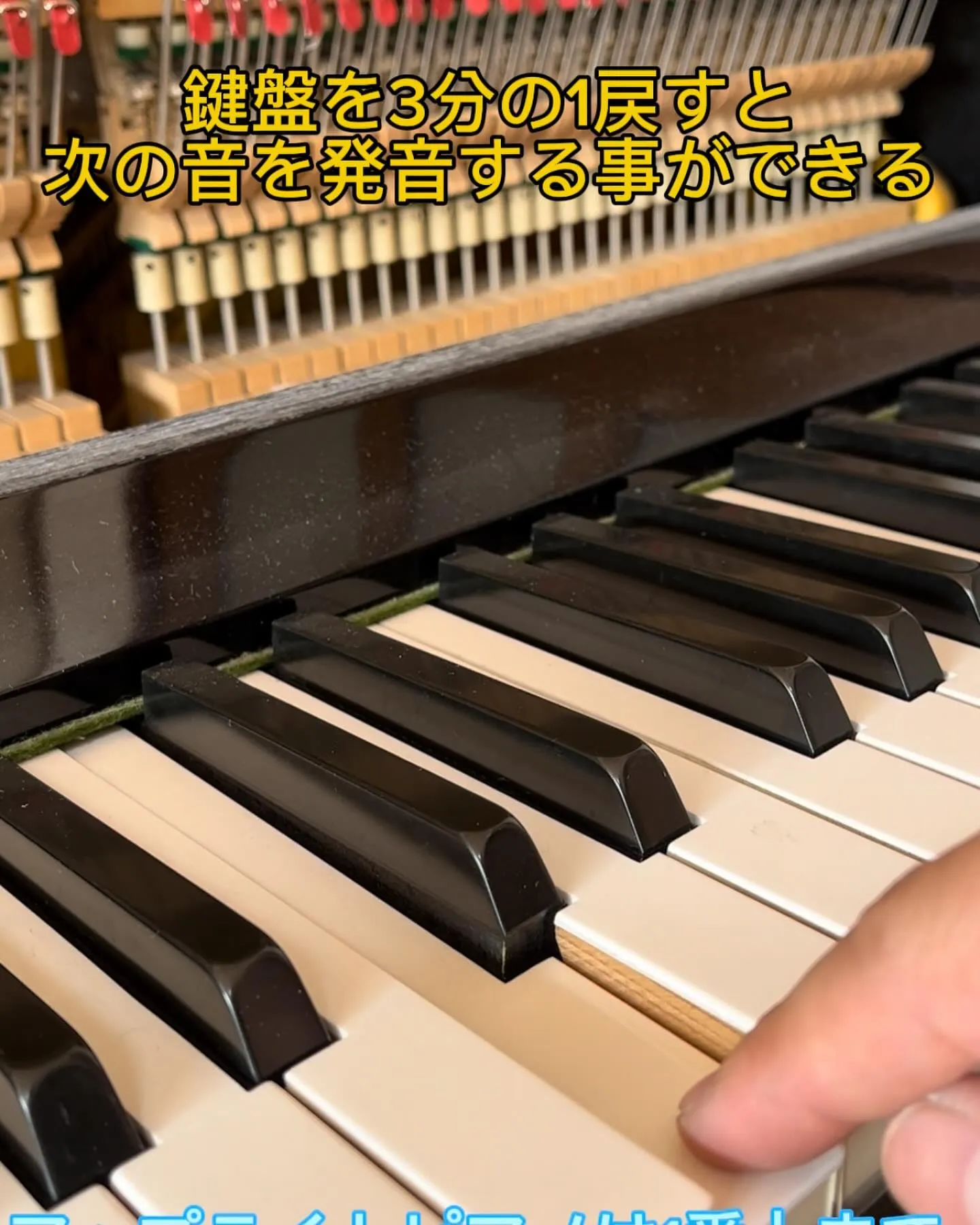グランフィールピアノ調律と機能紹介