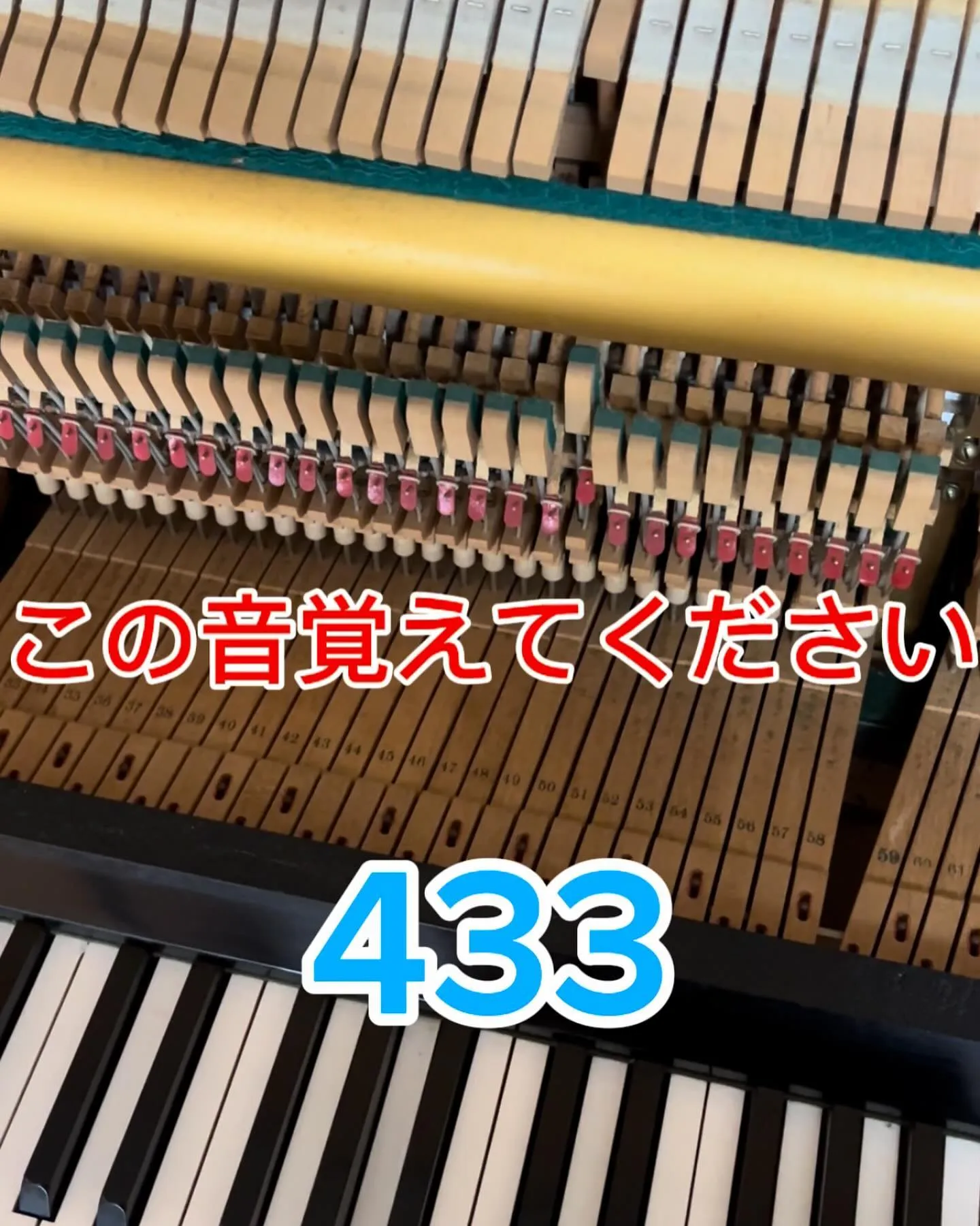 何年調律のされていないピアノもお任せください