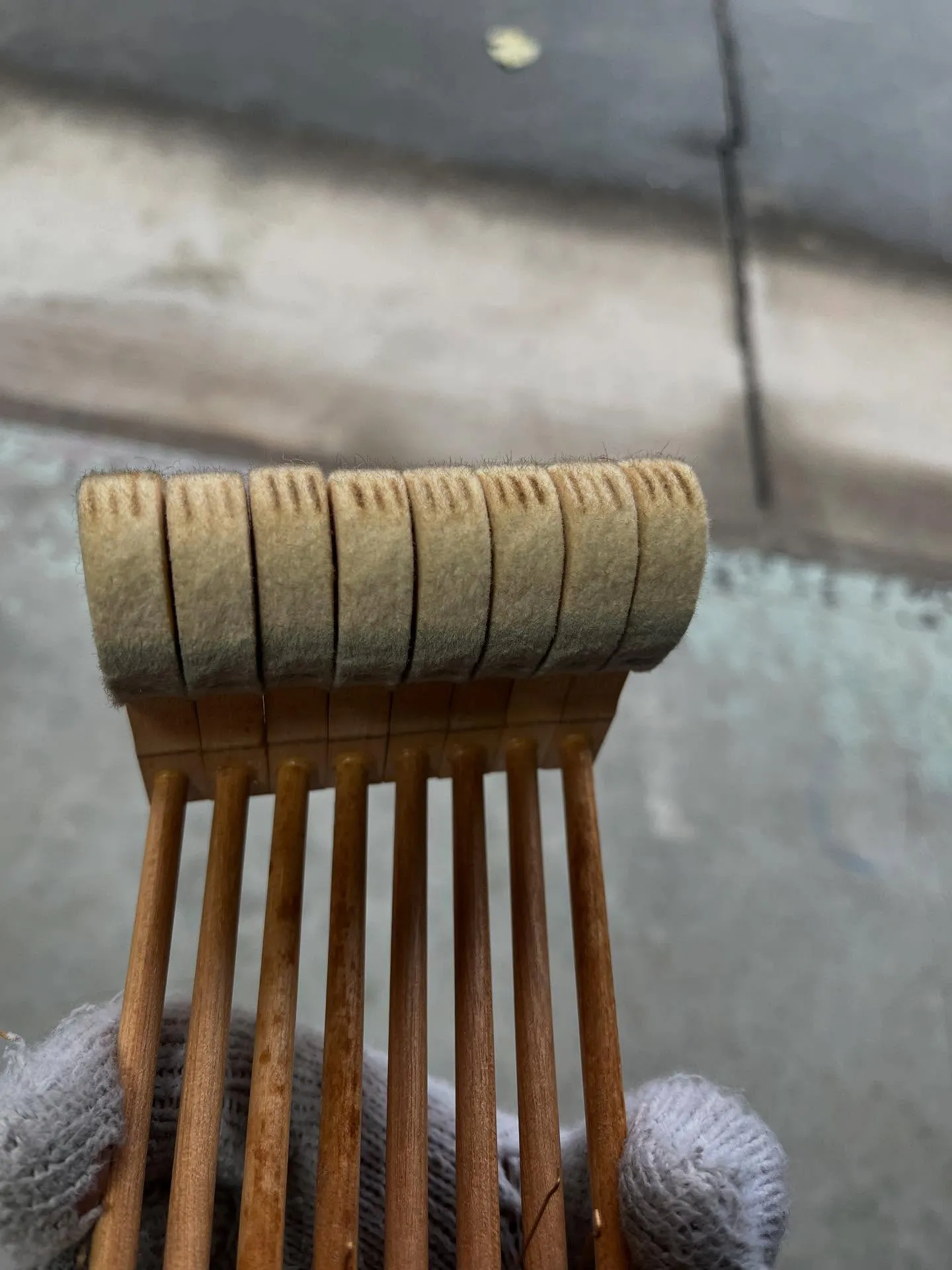 【修理】ピアノのハンマー整形とクリーニング