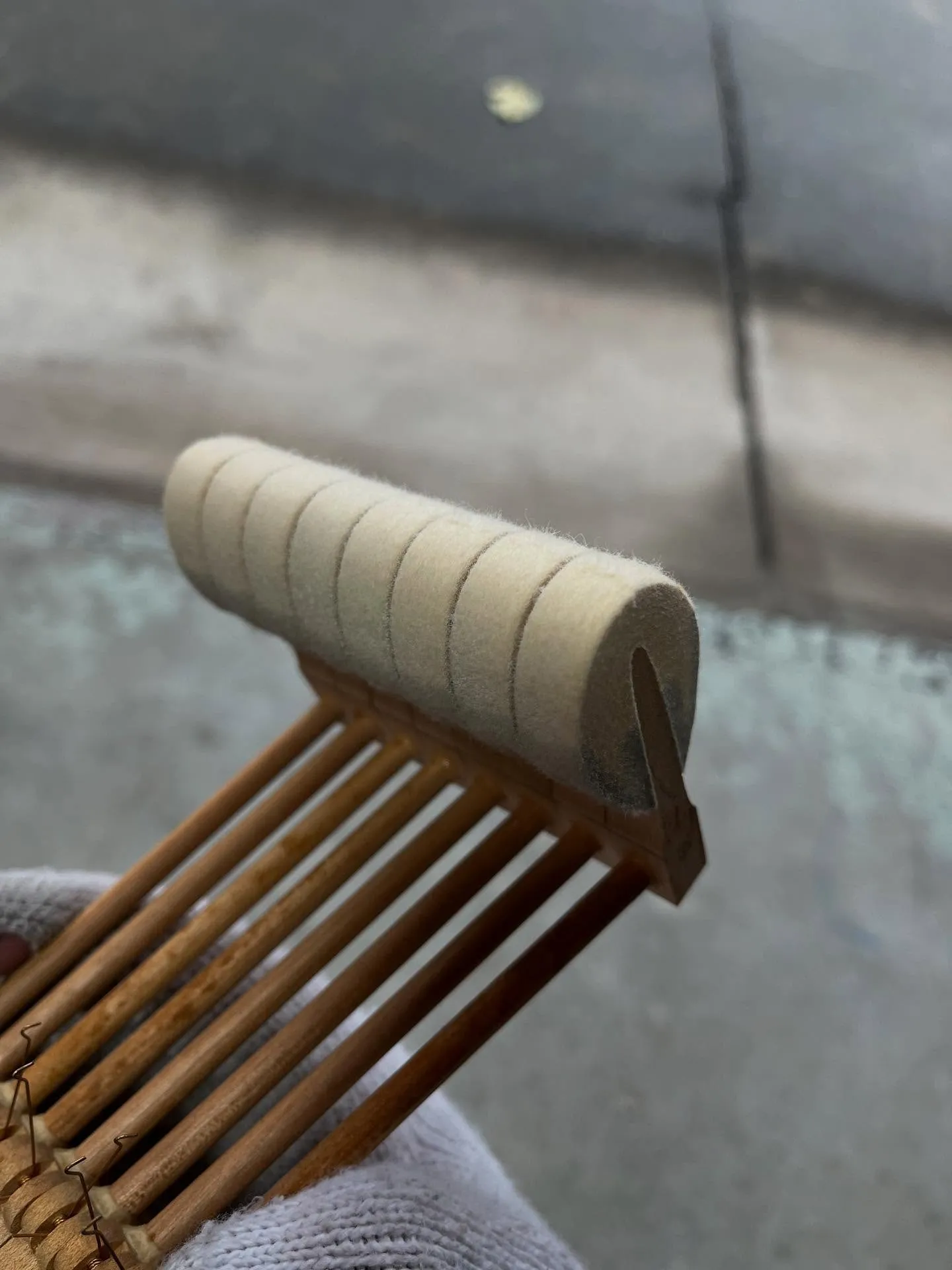 【修理】ピアノのハンマー整形とクリーニング