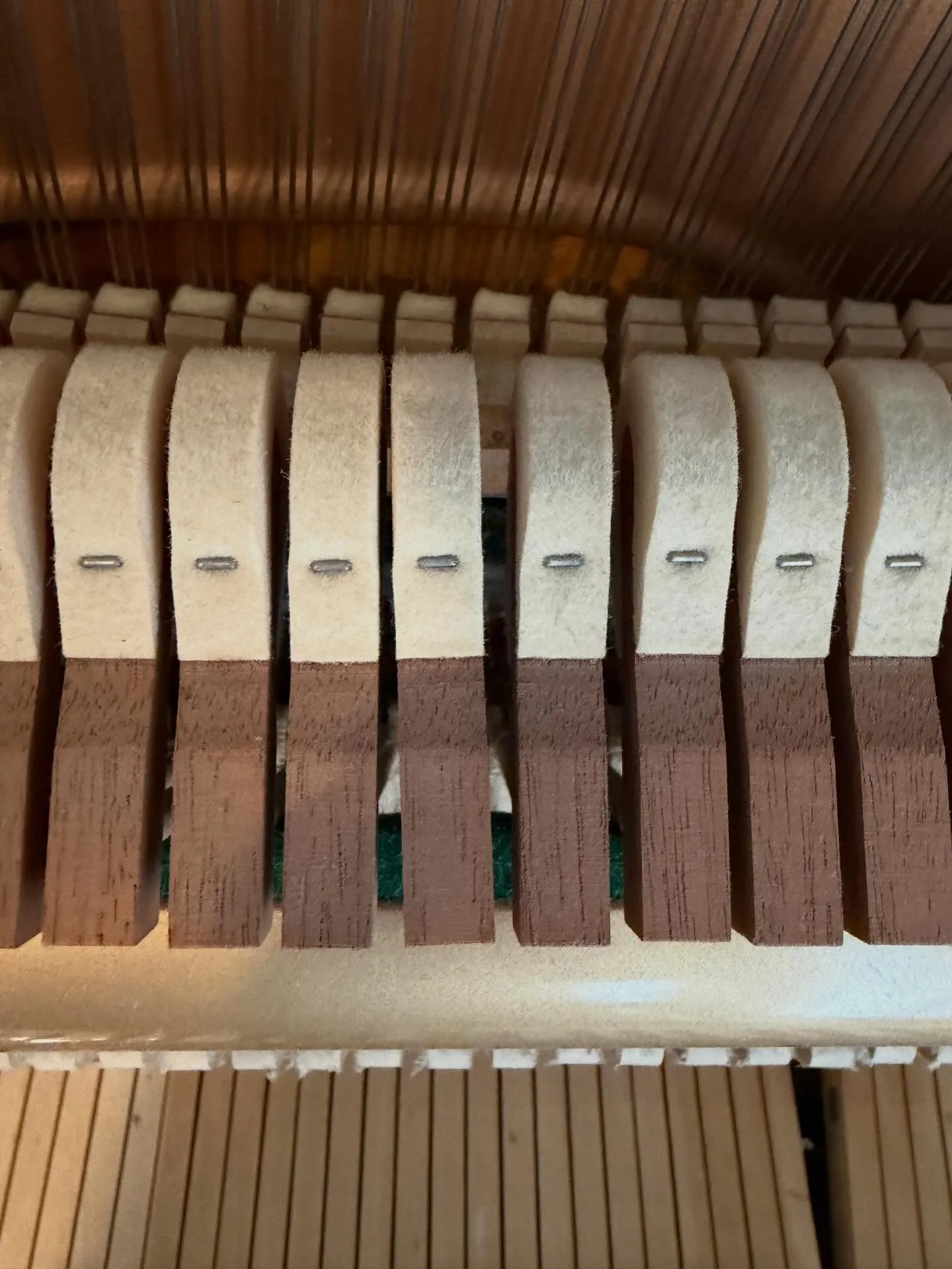 【ピアノの故障と修理、パーツの劣化と消耗】