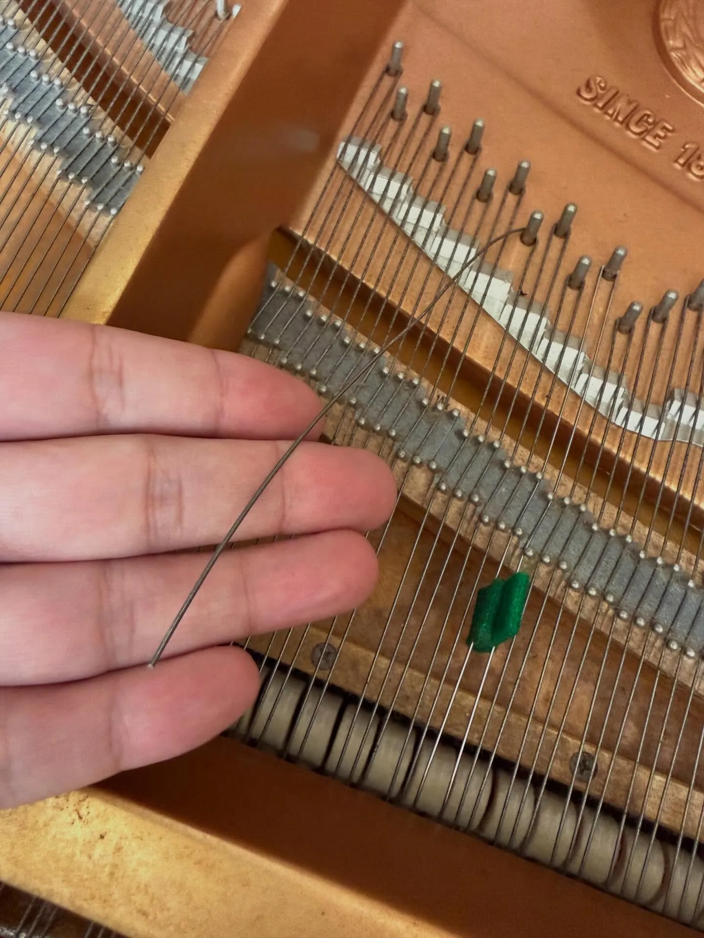 【断線処理とピアノ調律】