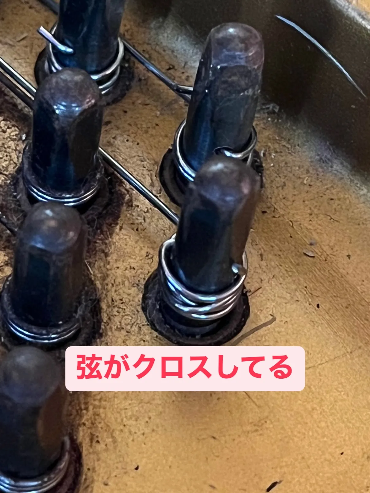 「ピアノの弦、ただ巻けばいいわけではありません。